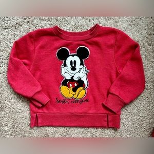 Toddler Mickey Mouse Crewneck Sweatshirt